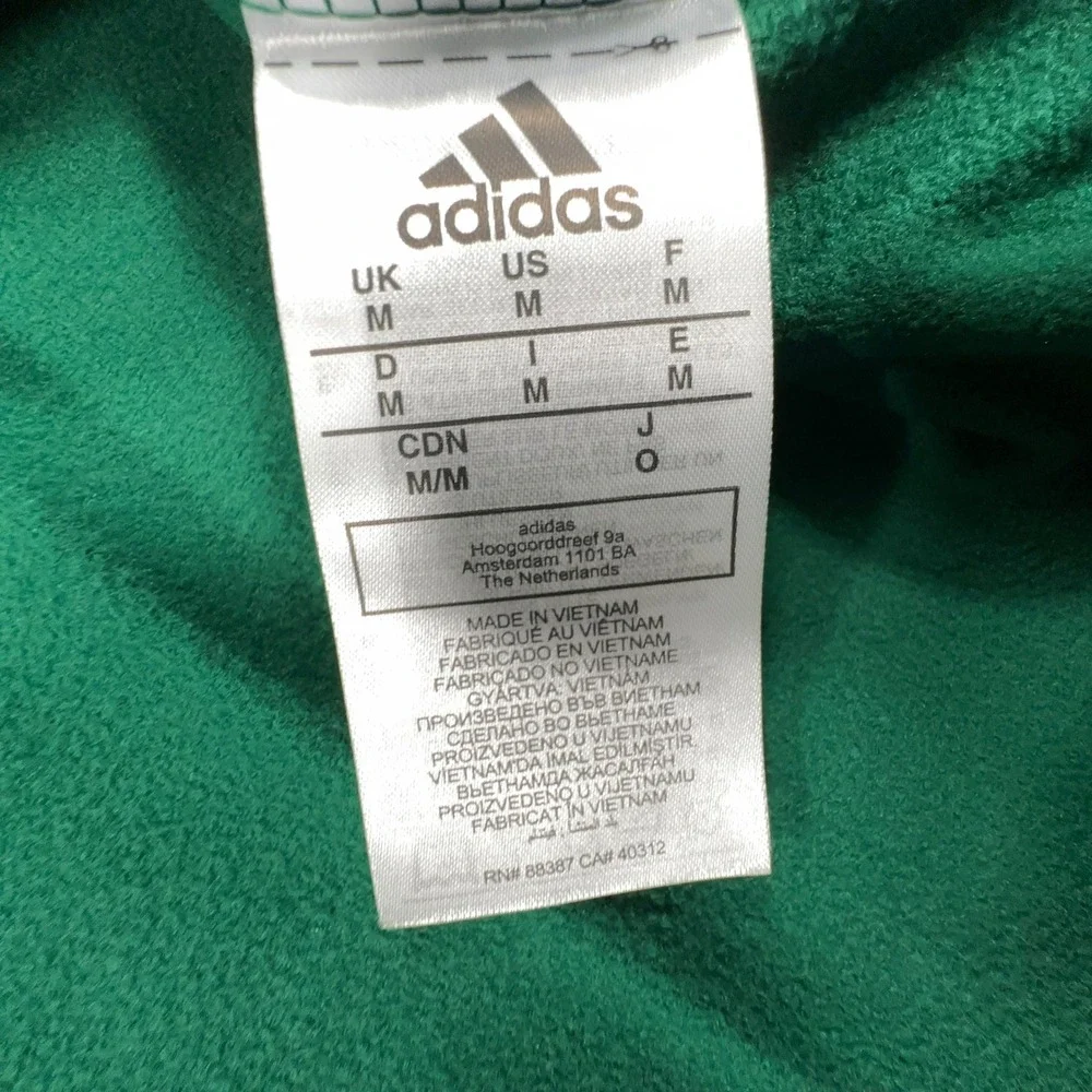 adidas measurements chest